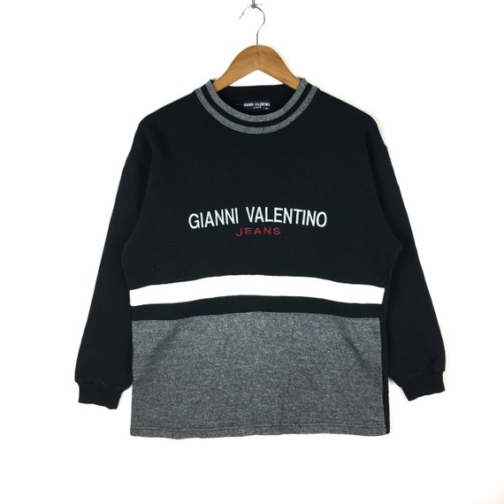 Vintage 90s GIANNI VALENTINO Italy Sweatshirt Gianni Valentino ...