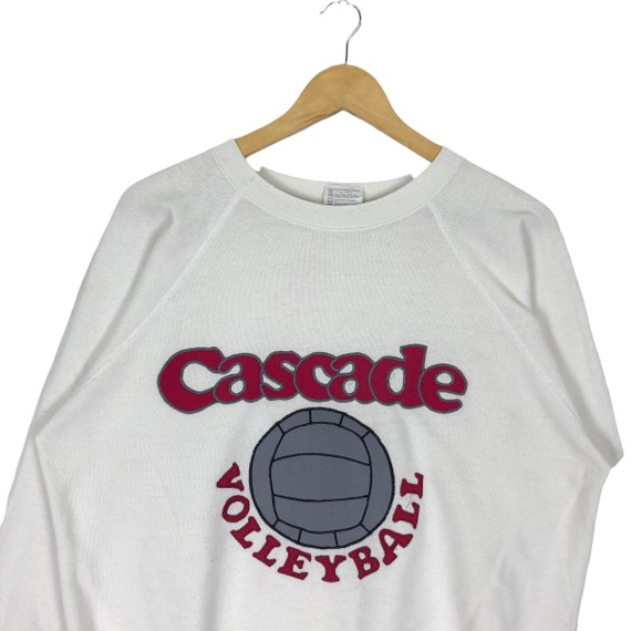 Vintage Cascades Volleyball Sweatshirt Crewneck Sport… Gem