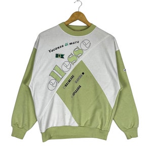 Ellesse colour block tennis sweatshirt crewneck