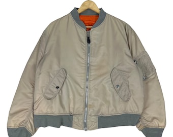 Military MA-1 flyer bomber zipper jacket