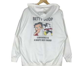 Betty boop Hoodie Cartoon Sweatshirt Pullover