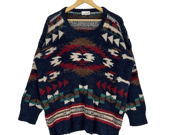 Vintage Titicaca native art sweater sweatshirt