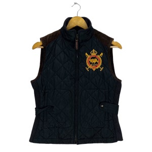 Ralph Lauren sports quilted vest jacket