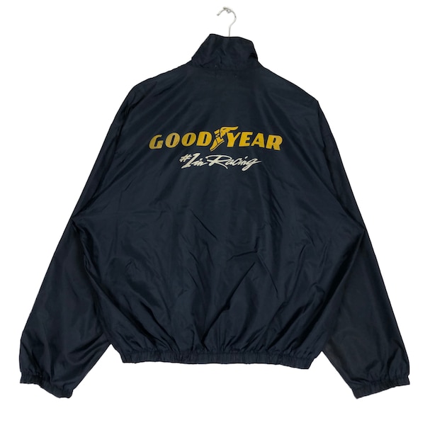 Good year light jacket big logo  Sweater Full Zipper Large Size