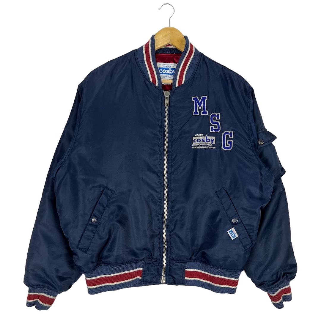 Gerry Cosby Bomber Varsity Zipper Jacket - Etsy Gerry Cosby Bomber Varsity Zipper Jacket - Etsy