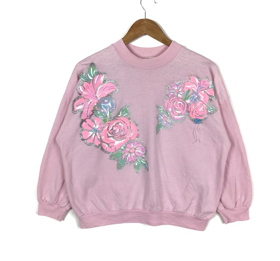 pink designer sweatshirt