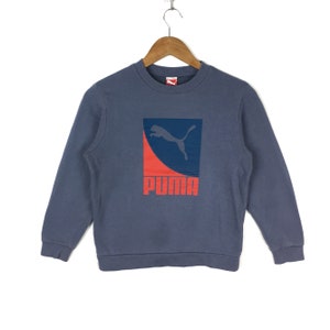 PUMA Sweatshirt Puma Printed Big Logo Pullover Jumper Sportswear Sports Fashion Puma Sweater Puma Clothing