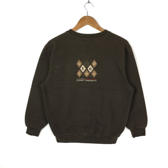 KANSAI YAMAMOTO up to You Japanese Designer Brand Crewneck