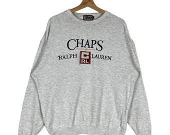 Ralph Lauren Women Sweatshirt Vintage Chaps Ralph Lauren Womens Sweater  Ralph Lauren Jacket Hip Hop Sz L refer Measurement 