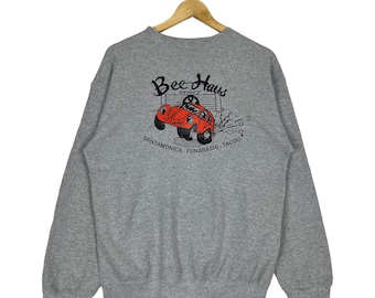 Bee Haus Akira Volkswagen Cartoon Sweatshirt Rundhalsausschnitt
