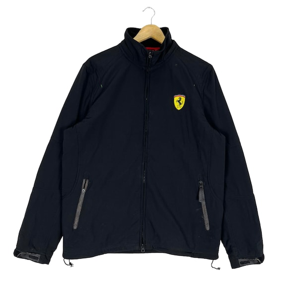 FERRARI ロゴ入りデザインPUジャンパー　　　新品未使用品　XLサイズ Puma X Ferrari Sportswear Jacket Full Zipper - Etsy