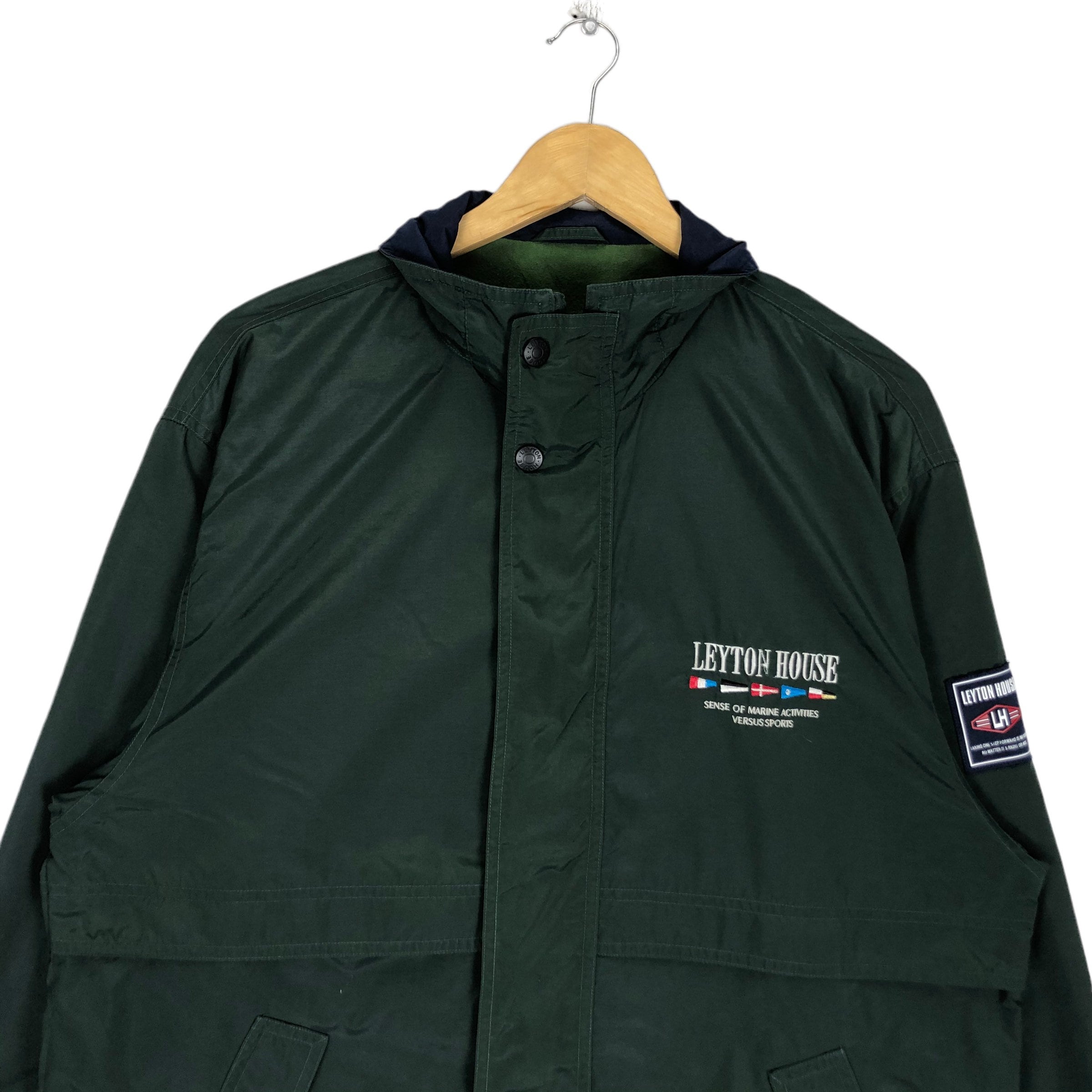 レイトンハウスレーシングチームライトジャケットセーターフルジッパー  