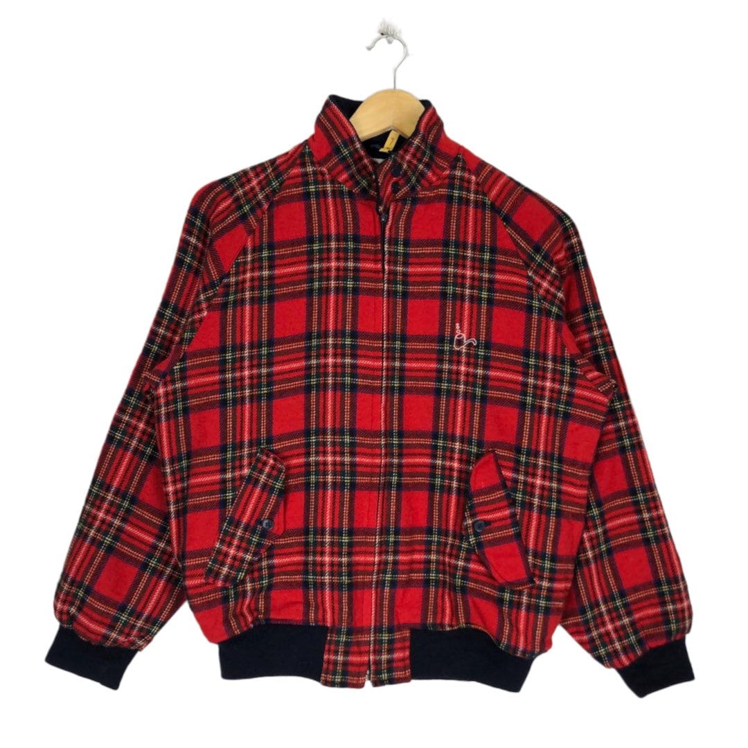 Tartan plaid sweatshirt Clearance