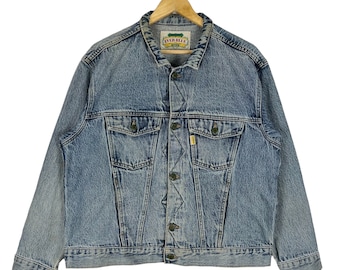 Ever Blue Vintage Denim Jacket Acid Wash