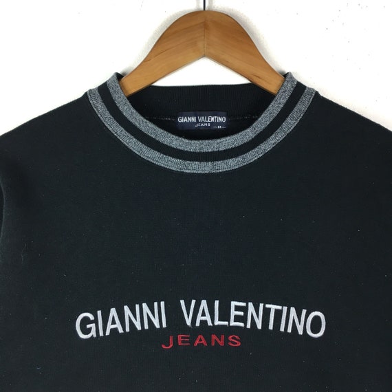 Vintage 90s GIANNI VALENTINO Italy Sweatshirt Gianni Valentino ...