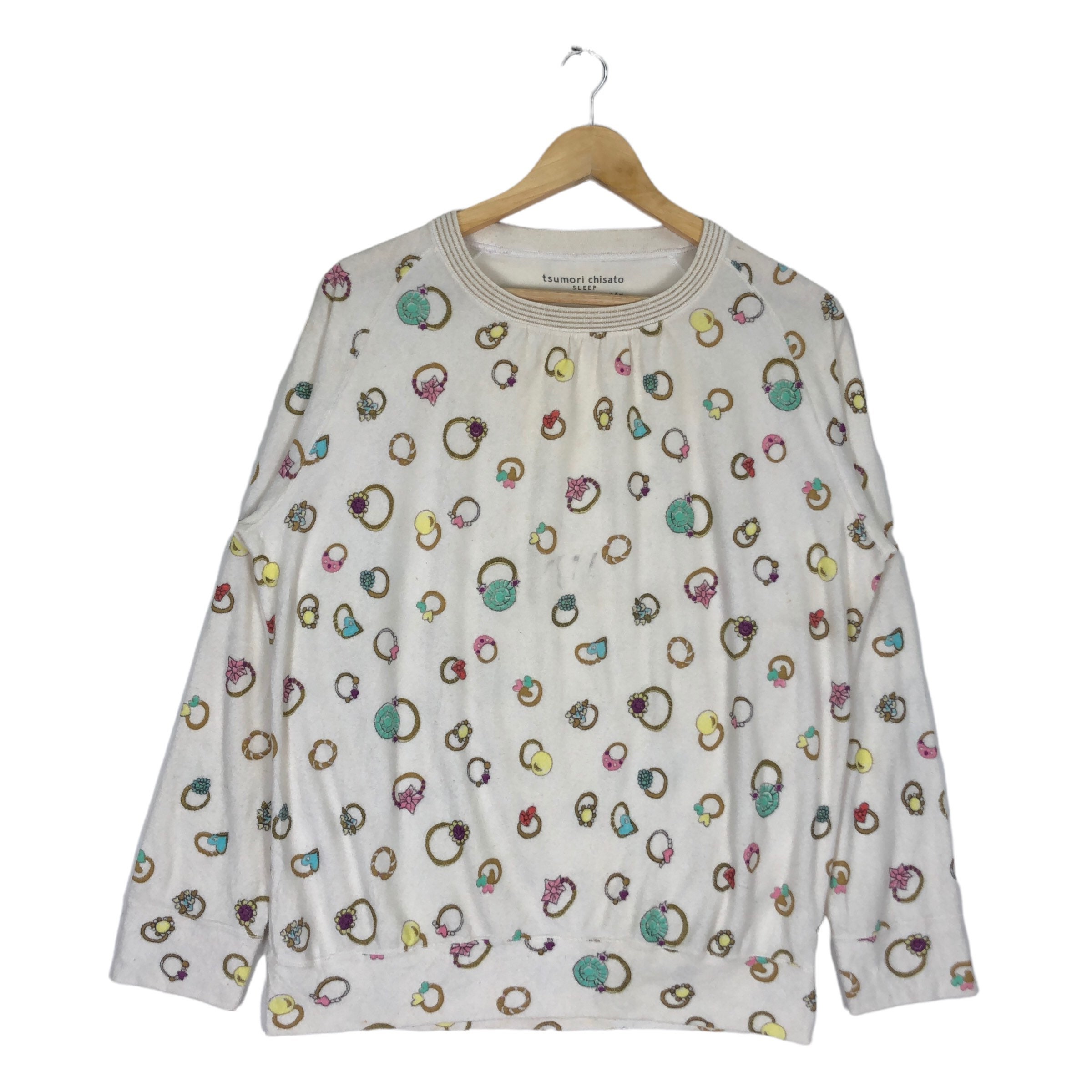 Tsumori Chisato by Issey Miyake Full Print Sweatshirt Crewneck - Etsy