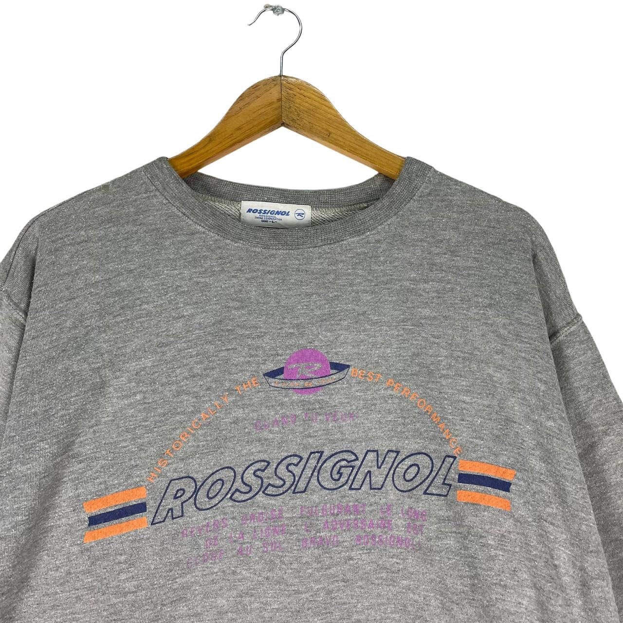 美品 ROSSIGNOL RACE TEAM フルジップスウェット サイズL Rossignol Sweatshirt Honda Team Pullover Jumper Racing Motorsport