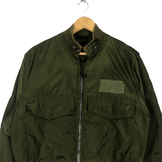 Navy flight deals jacket green