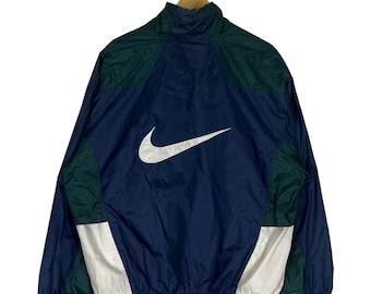 Vintage nike Center swoosh windbreaker jacket