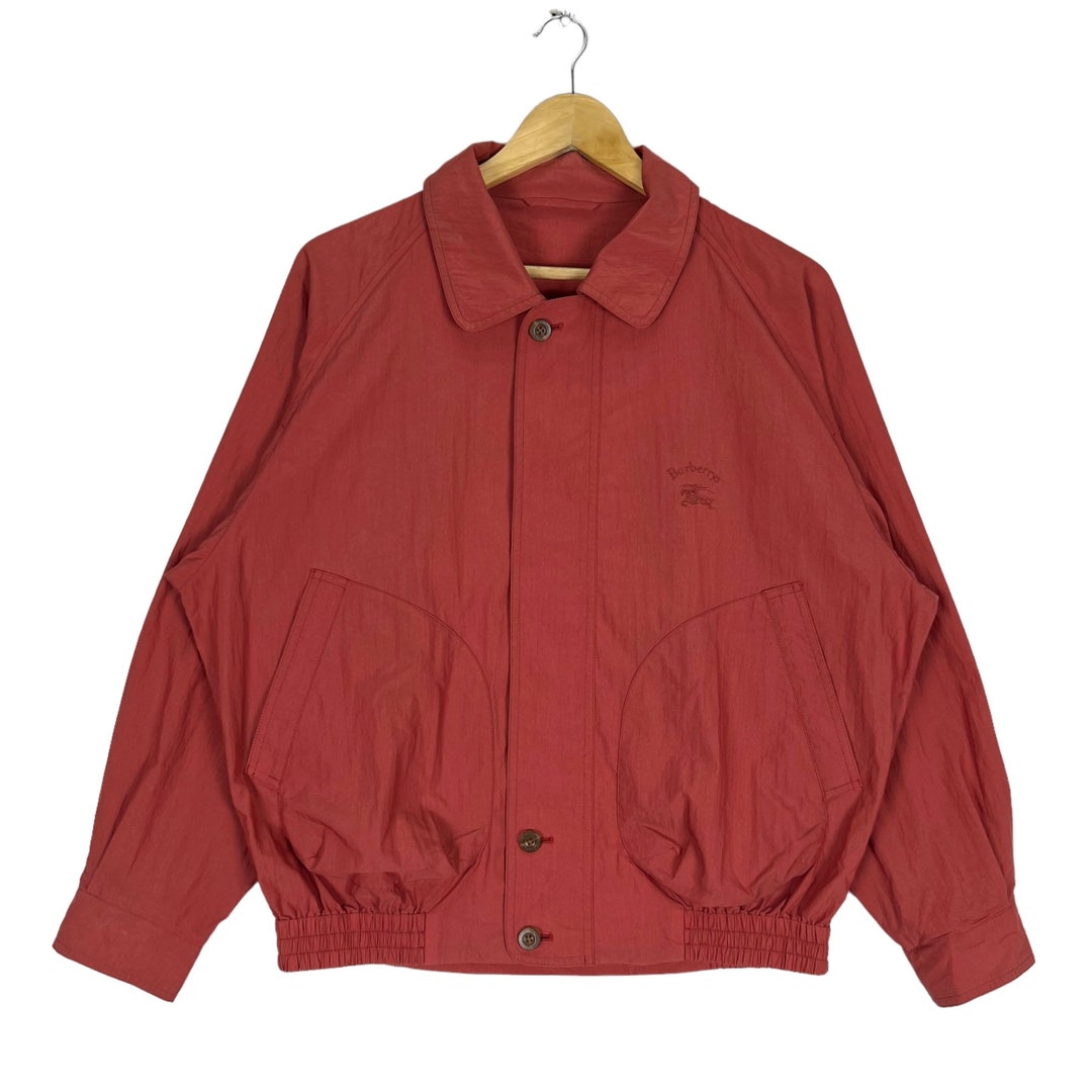 Wool jacket Burberry Blue size L International in Wool