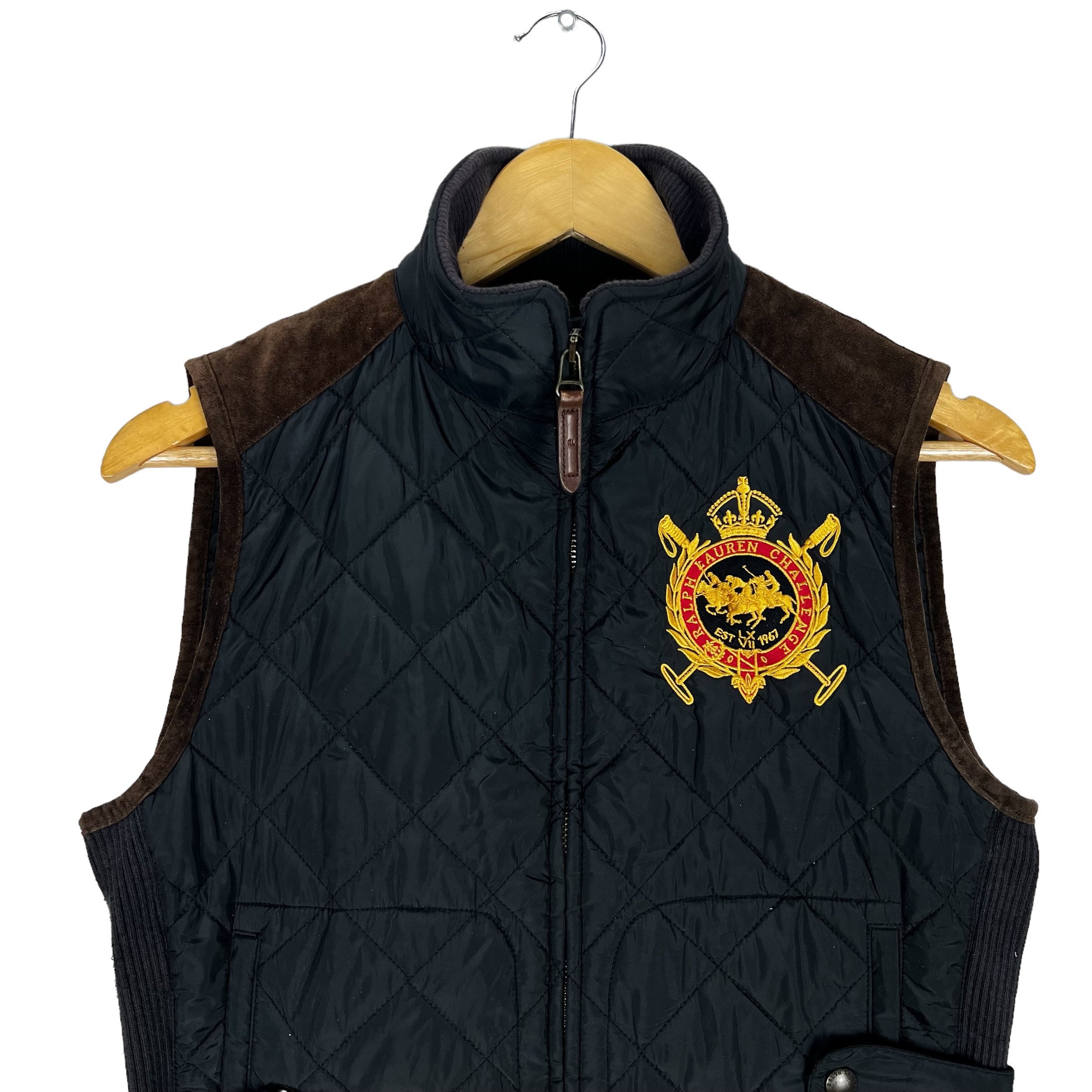 Ralph Lauren Sports Quilted Vest Jacket - Etsy Ralph Lauren Sports Quilted Vest Jacket - Etsy