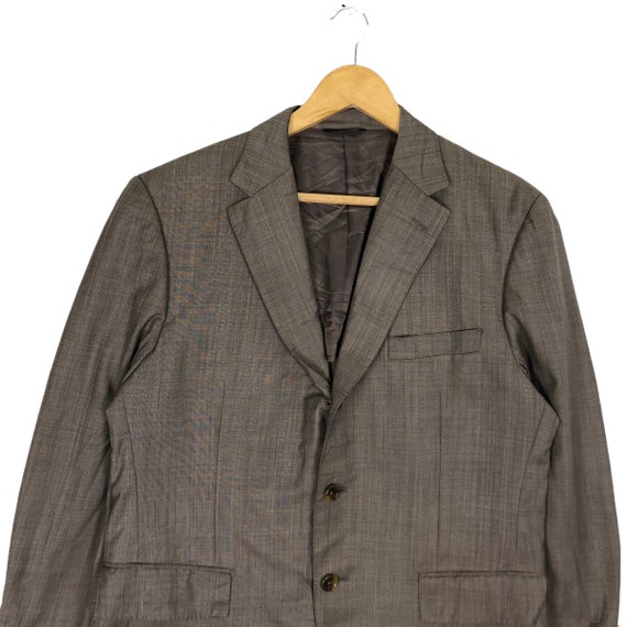 ジャケット・アウター Durban set up wool jacket \"stripe flare\" Durban set up wool jacket stripe flare