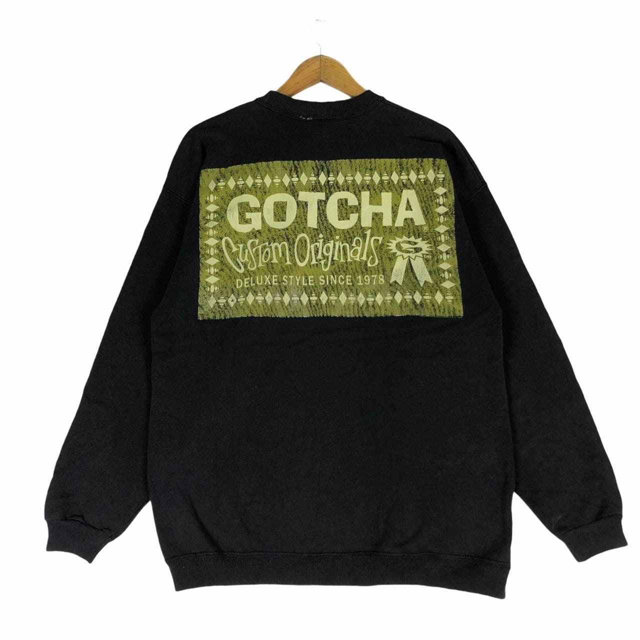 Vintage 90s Gotcha Crewneck Sweatshirt Gotcha Surfer Surf