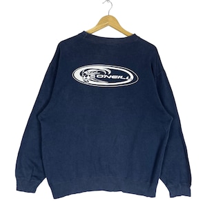 Vintage Oneill Pullover BigLogo Back Crewneck Sweatshirt