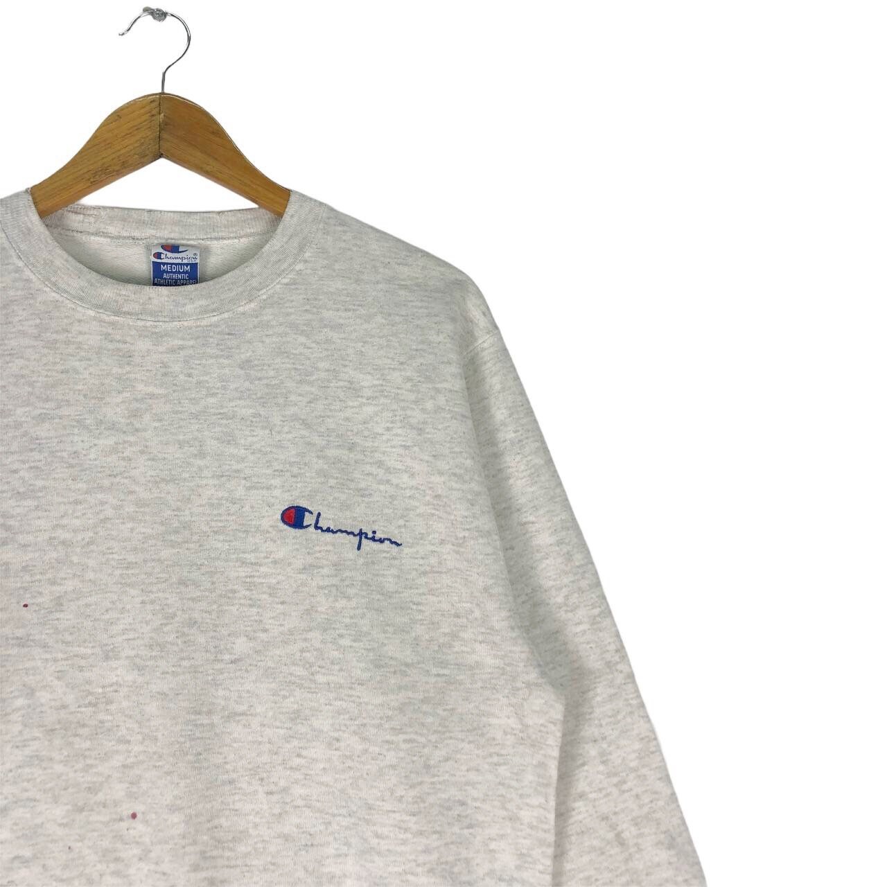 Vintage 90s Champion Reverse Weave Sweatshirt - Grey Pullover