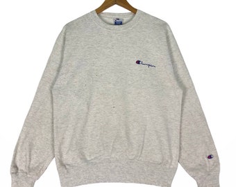 90s Champion Reverse Weave Sweatshirt L Size - Etsy