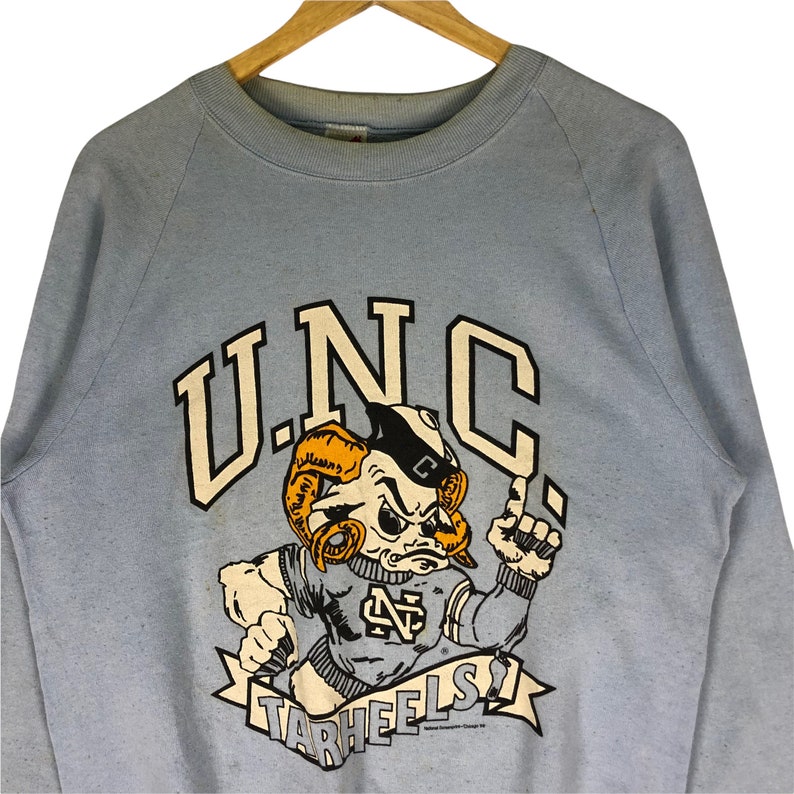 Vintage 90s University North Carolina Crewneck Sweatshirt Size Large image 2