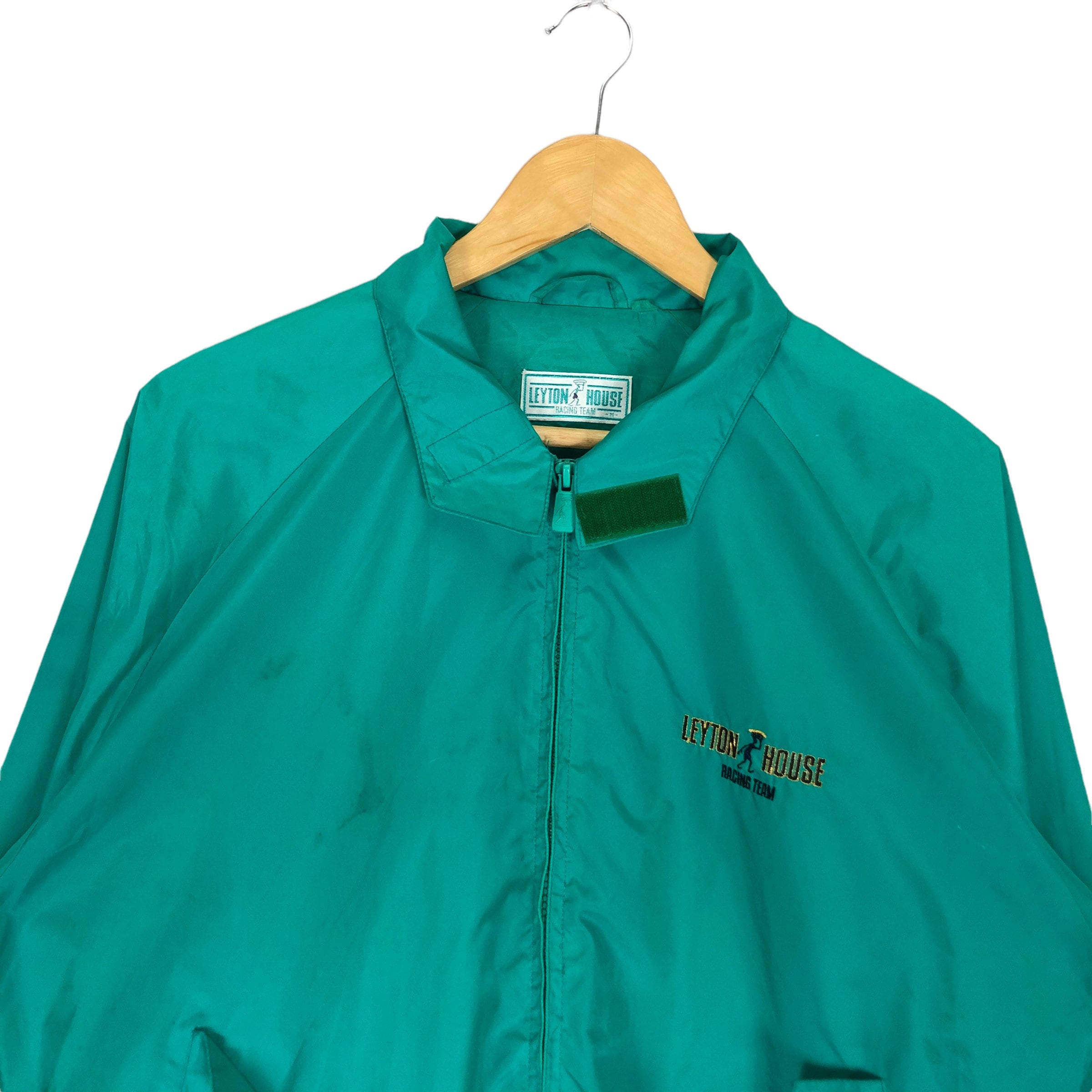 Leyton House Racing Team Light Jacket Sweater Full Zipper Medium