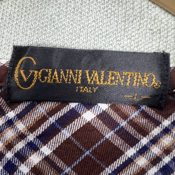 Vintage 90s GIANNI VALENTINO Italy Sweatshirt Gia… - image 7