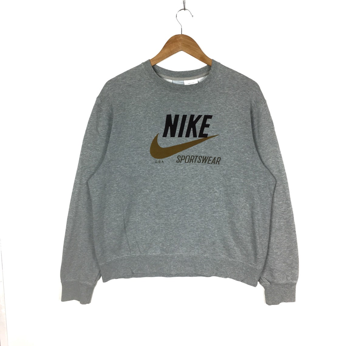 NIKE Swoosh Sportswear Sweatshirt Nike Small Logo Crewneck - Etsy