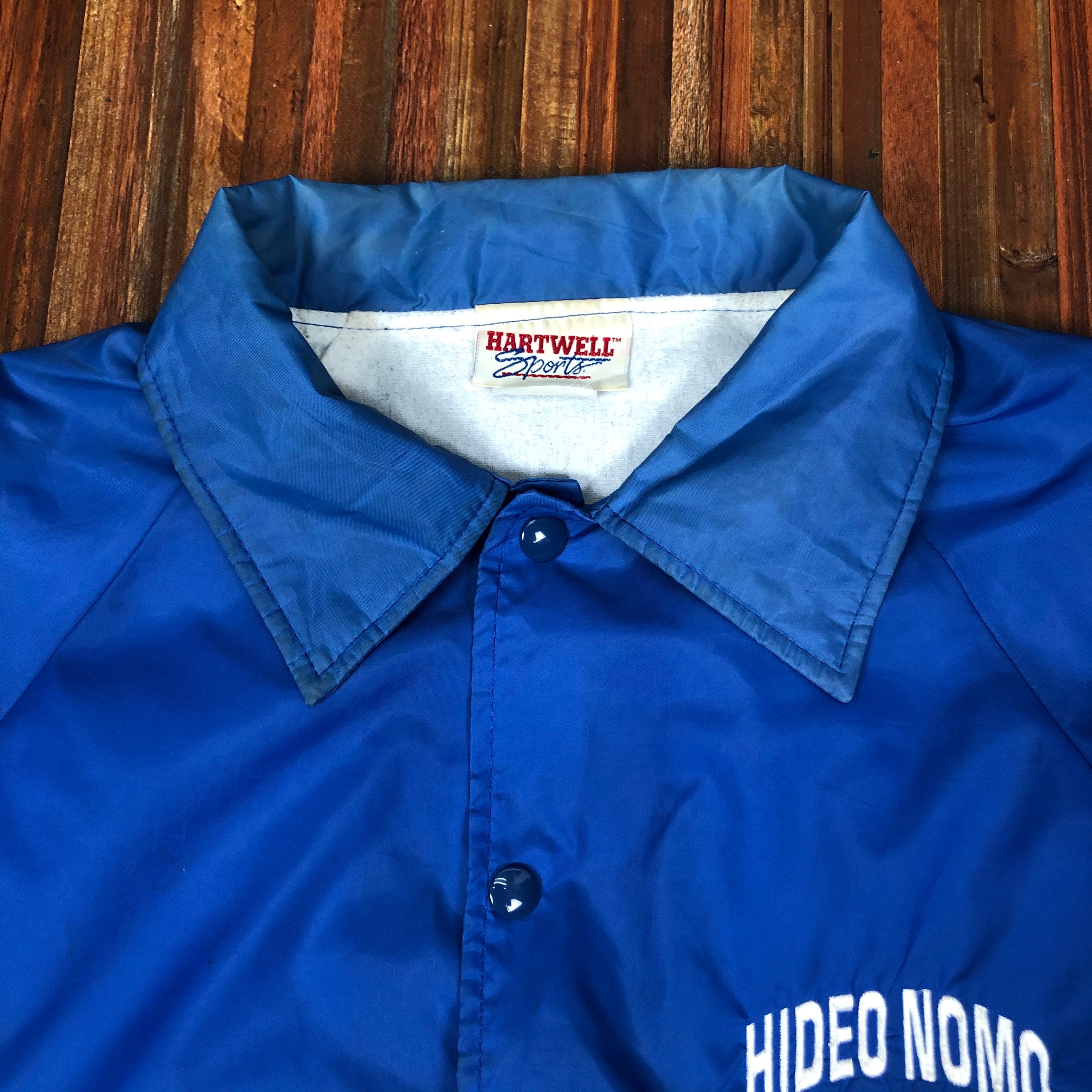 HARTWELL SPORTS Coach Snap Button Light Jacket Blue Colour Medium 