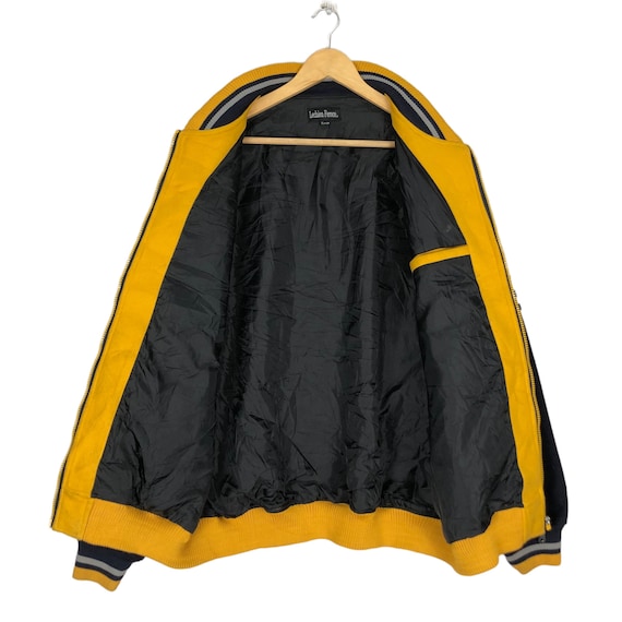 Lechien Ferose Varsity Jacket Zipper Yellow Colour 3 Large Size - Etsy