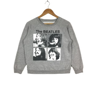 The beatles Sweatshirt Rock Band Music Artist John Lennon Sweater Crewneck Small Size