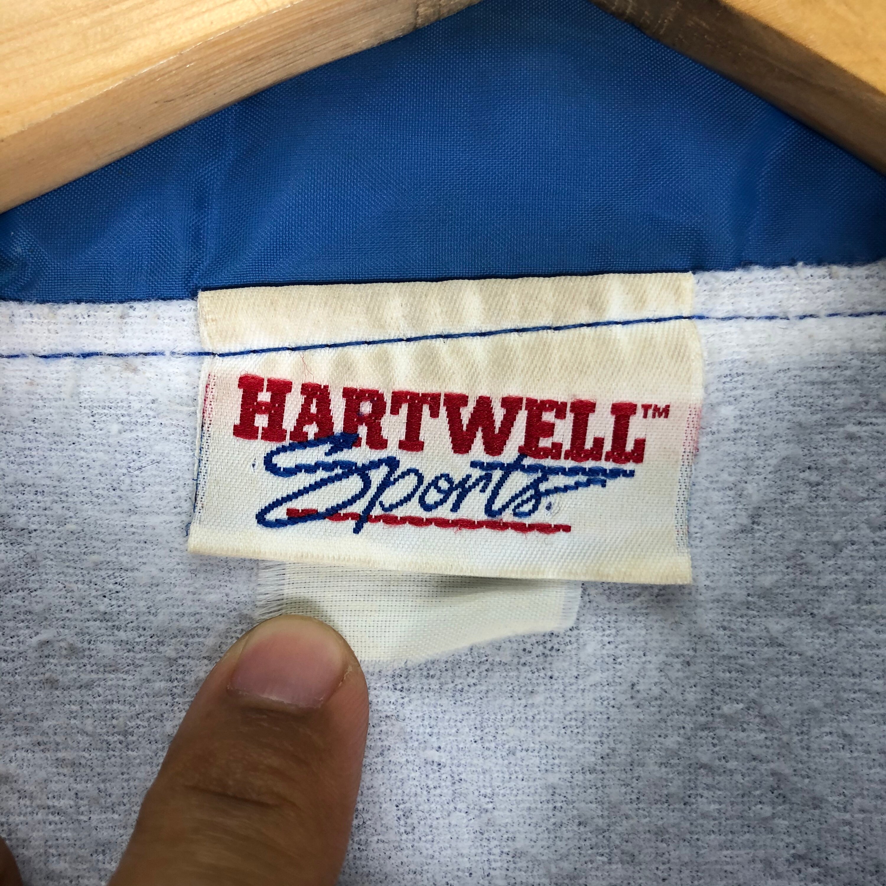 HARTWELL SPORTS Coach Snap Button Light Jacket Blue Colour Medium 