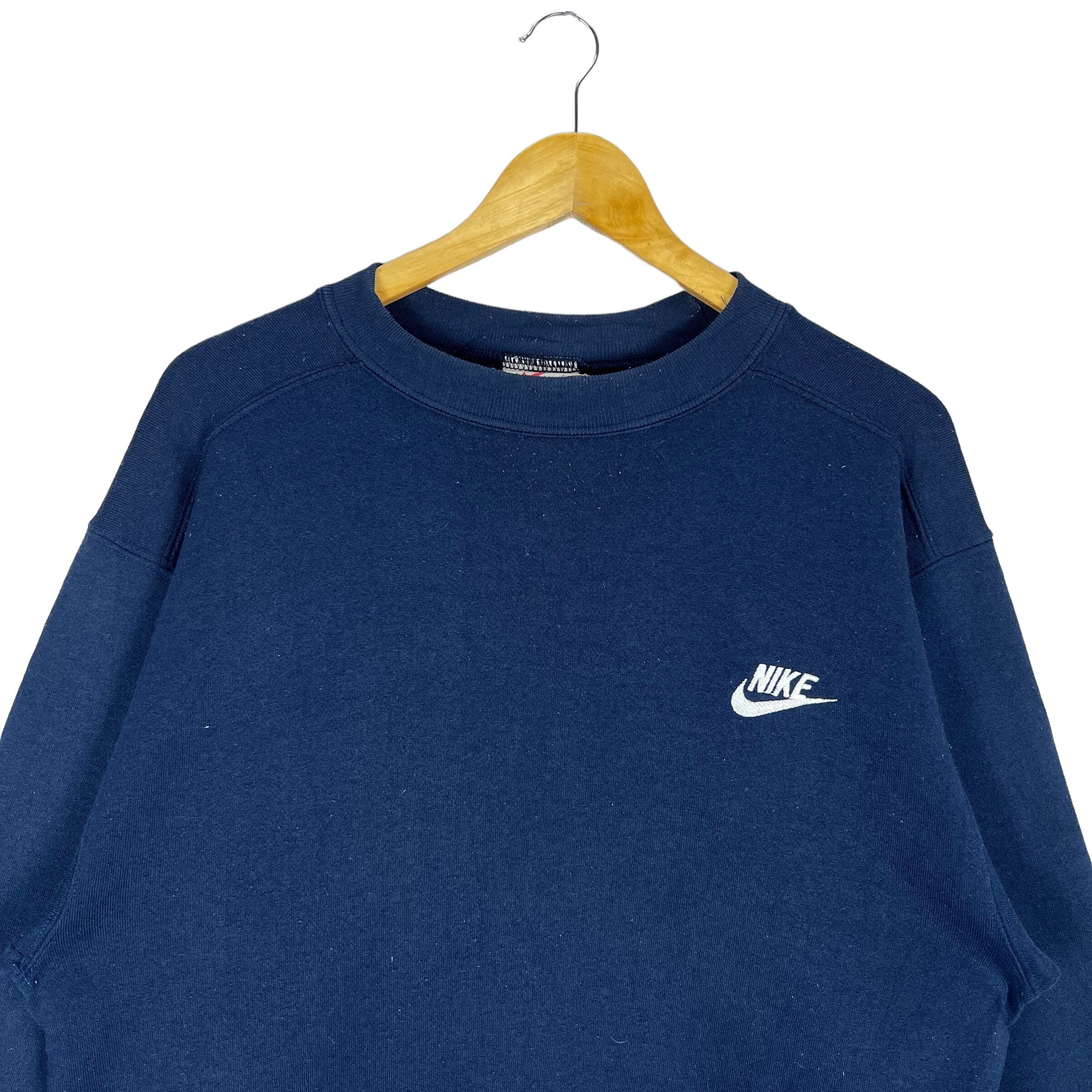 Nike navy crew neck clearance