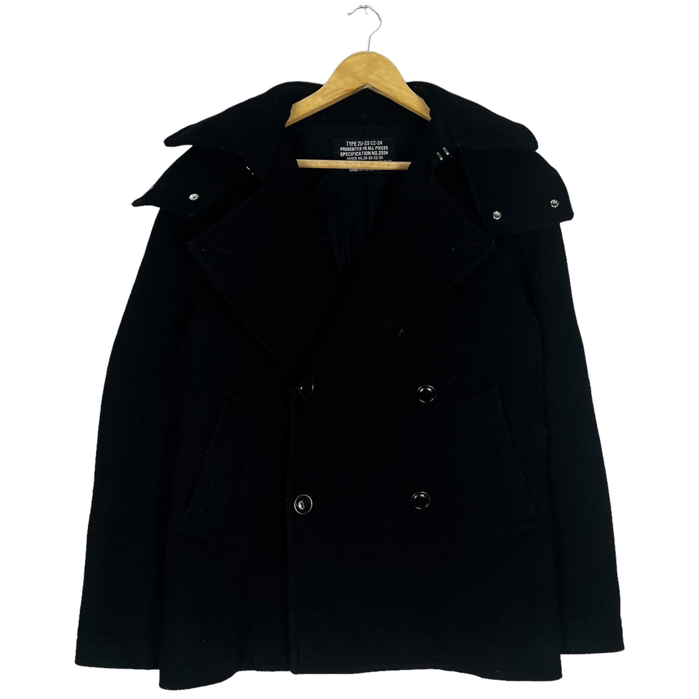 Cabane De Zucca IS Peacoat Jacket - Etsy