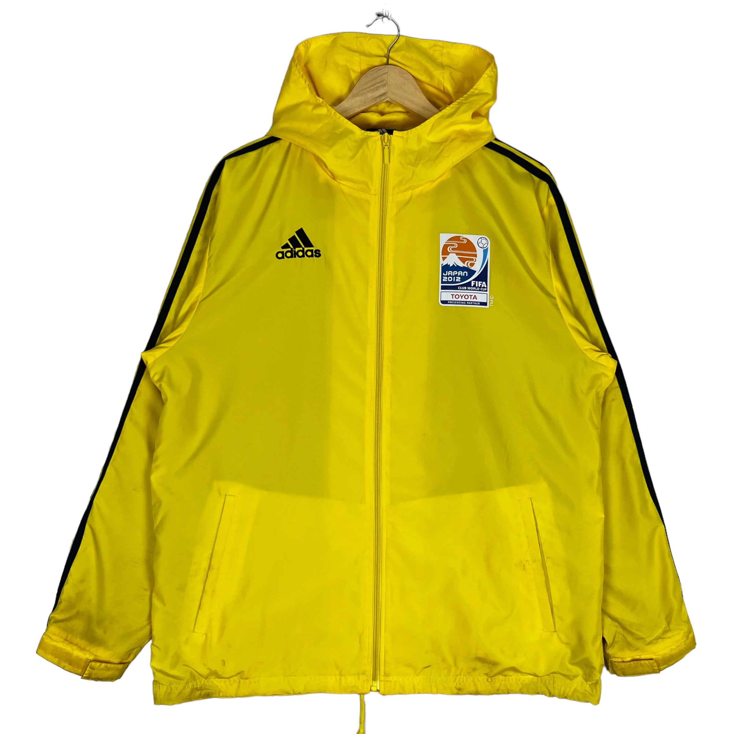 ウェア adidas Toyota Verblitz Climastorm Adidas Japan Fifa Toyota Windbreaker Jacket Full Zipper