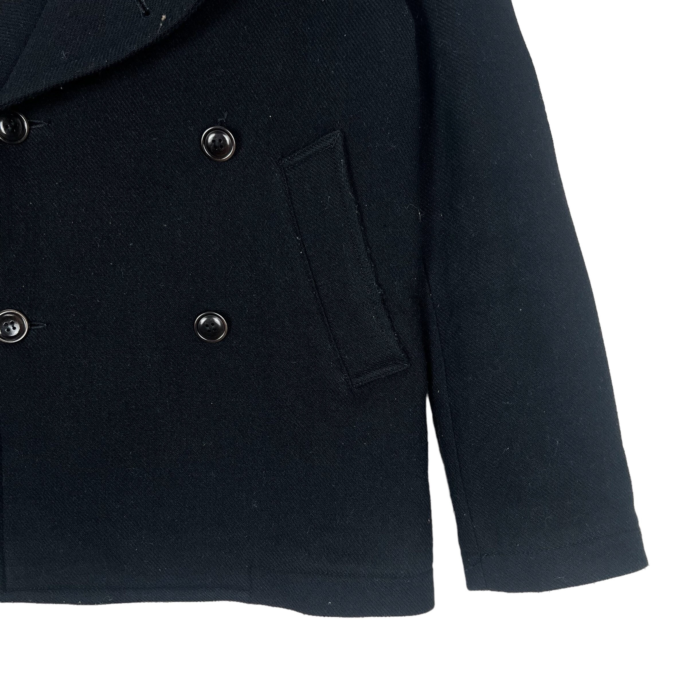 ジャケット・アウター Cabane de zucca wool p coat short length Cabane De Zucca IS Peacoat Jacket - Etsy
