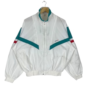 Vintage Ellesse Multicolor Windbreaker Zipper Jacket