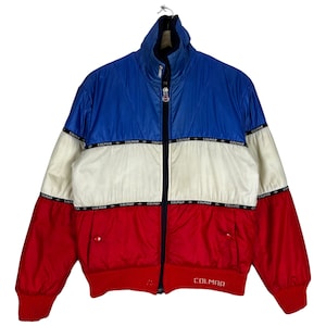 Vintage Colmar Reversible Zipper Puffer Jacket