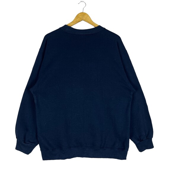 navy blue crewneck nike