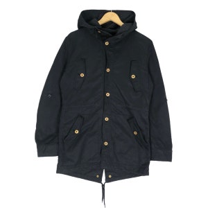 Vintage Vanquish Tokyo Light Jacket Button Black Colour Japan Brand Medium Size
