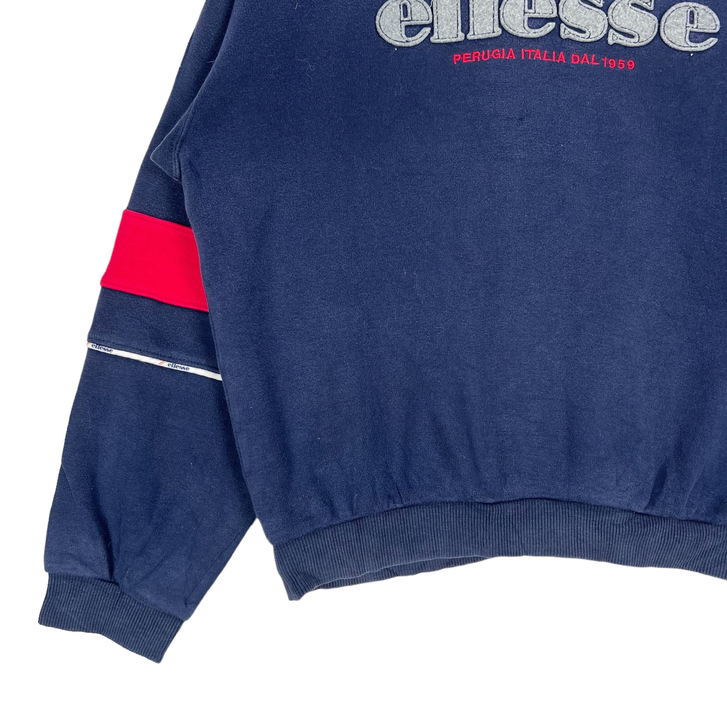 Vintage 90s ELLESSE Spell Out Hoodie - Etsy
