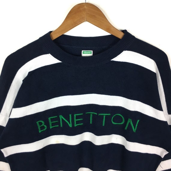 Benetton striped sweatshirt Clearance