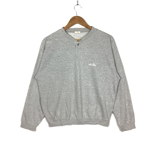 ELLESSE Lo Stile Sportivo Sweatshirt Ellesse Jaspo Grey Colour Pullover Ellesse Large Size Jumper Sportswear Streetwear Swag Lo Life