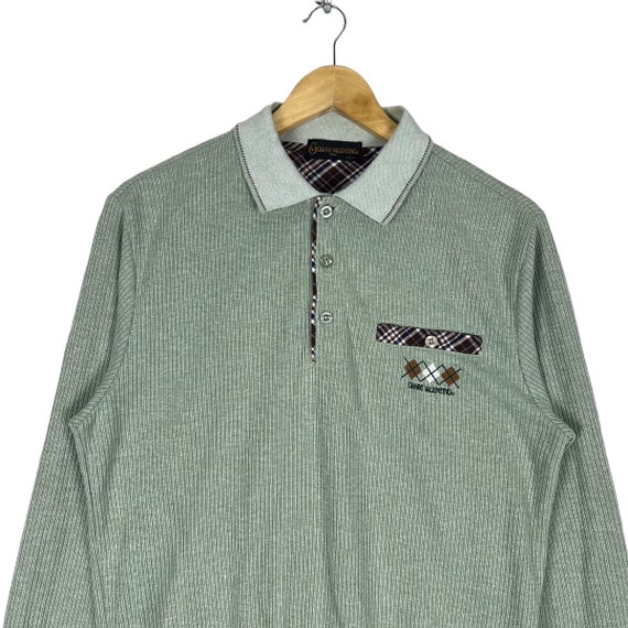 Vintage 90s GIANNI VALENTINO Italy Sweatshirt Gia… - image 2